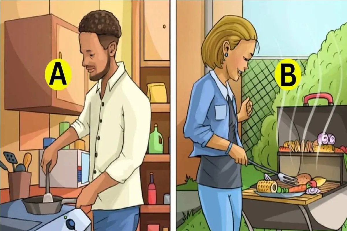 اشتباه آشپزی رو پیدا کن