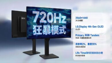 شرکت چینی Super Display Company (SDC) از جدیدترین مانیتور گیمینگ خود رونمایی کرد.