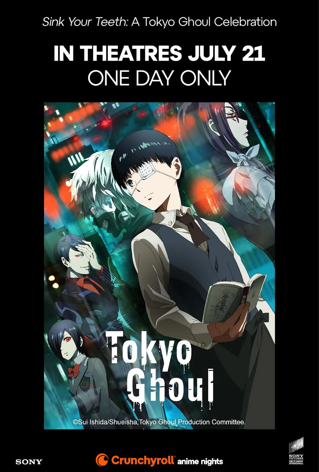 انیمه Tokyo Ghoul