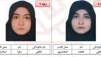 زهرا و فاطمه ناطقی خواهران دوقلو رتبه ۵ و ۶ کنکور علوم انسانی