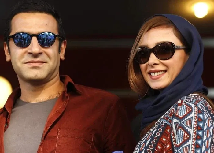 فرناز رهنما و همسرش