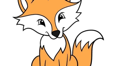 نقاشی روباه