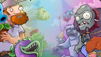 بازی زامبی علیه گیاهان