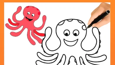 نقاشی اختاپوس