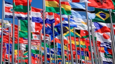 پرچم کشورهای مختلف