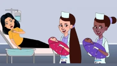 بازی فکری بچه و مادر