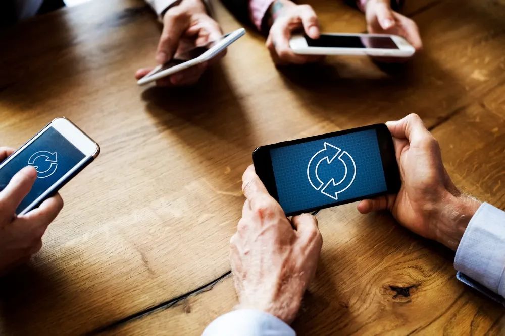 بازیابی گوشی