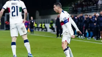 شادی گل رونالدو