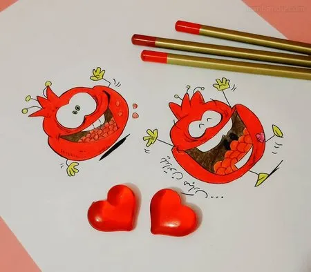 نقاشی شب یلدا