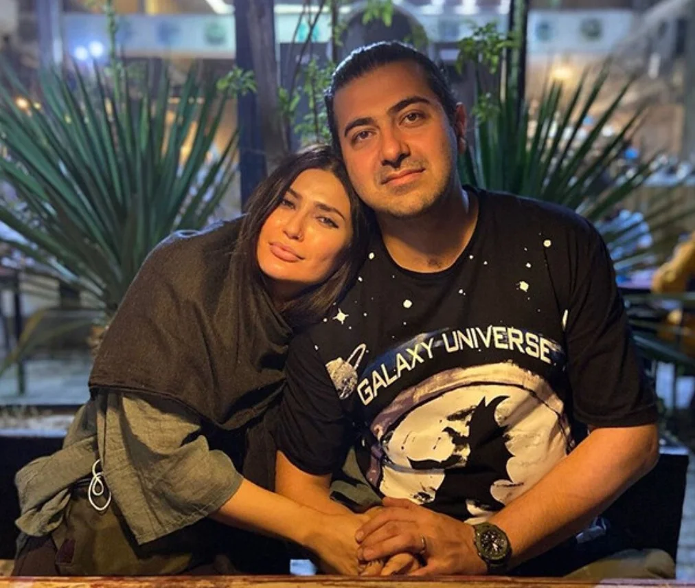شیوا-طاهری-و-همسرش شیوا-طاهری-و-همسرش