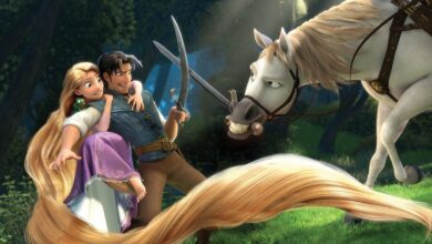 tangled