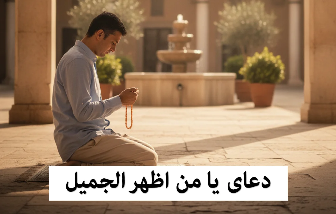 دعای-یا-من-اظهر-الجمیل-1