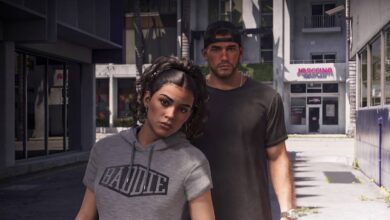 سیاست سختگیرانه یوتیوب در برابر GTA 6؛ حذف سلاح از تصویر تبلیغاتی جیسون و لوسیا