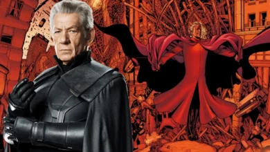 تصویر جدیدی از ایان مککلن در نقش مگنیتو در فیلم Avengers: Doomsday منتشر شد